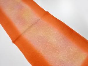 未使用品　正絹　縮緬地　帯揚げ